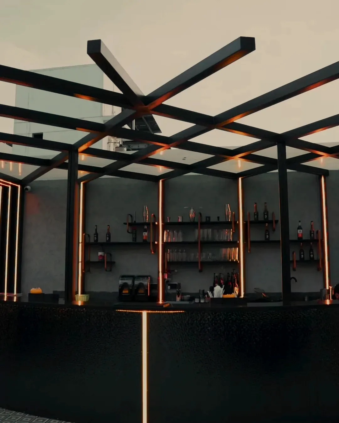 The bar