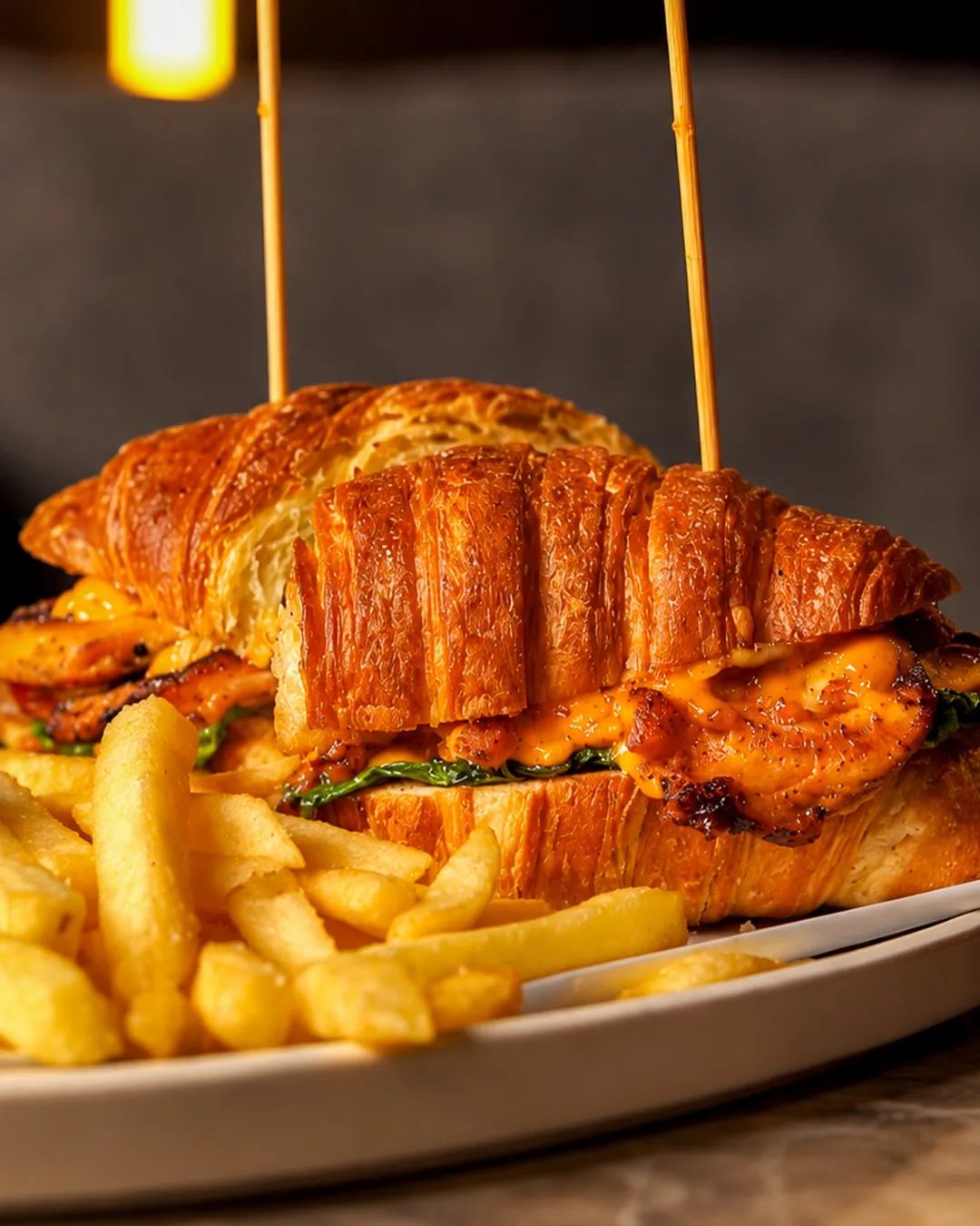 Chicken Croissant Club